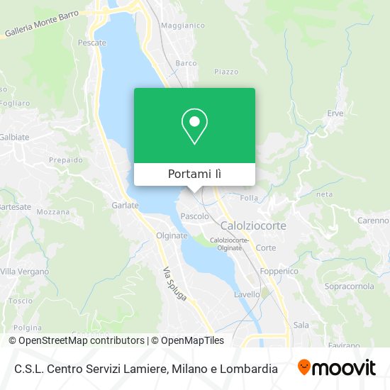 Mappa C.S.L. Centro Servizi Lamiere