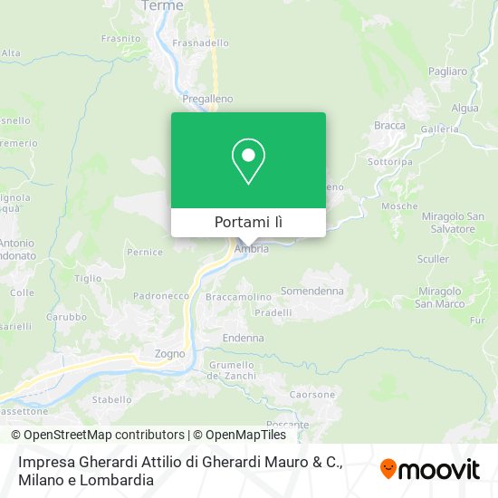 Mappa Impresa Gherardi Attilio di Gherardi Mauro & C.