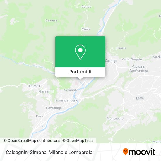Mappa Calcagnini Simona
