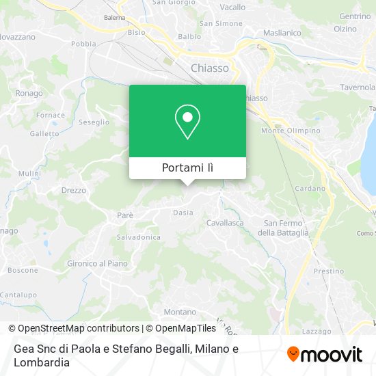 Mappa Gea Snc di Paola e Stefano Begalli