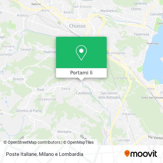 Mappa Poste Italiane