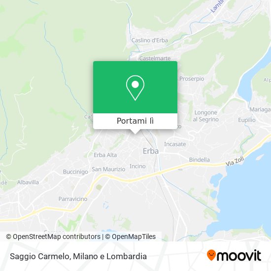 Mappa Saggio Carmelo