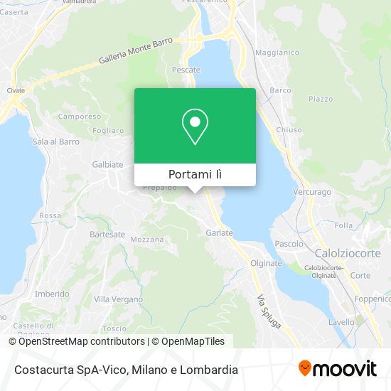 Mappa Costacurta SpA-Vico