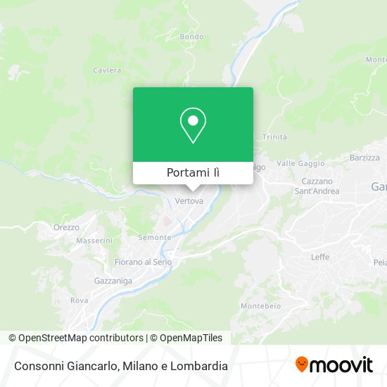 Mappa Consonni Giancarlo