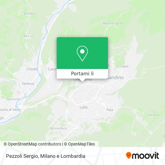 Mappa Pezzoli Sergio