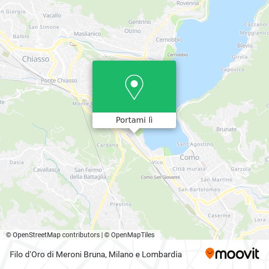 Mappa Filo d'Oro di Meroni Bruna