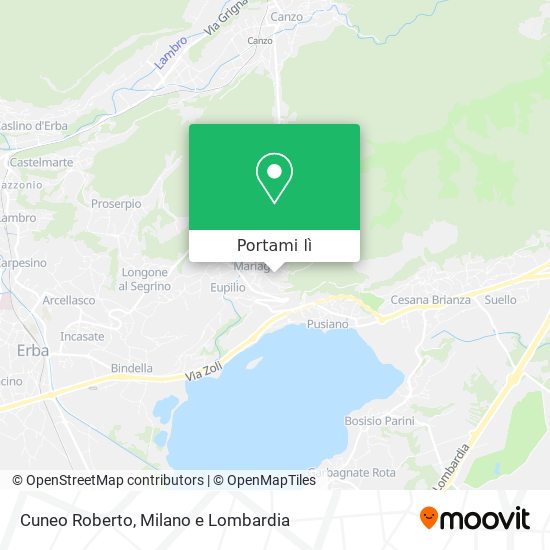 Mappa Cuneo Roberto