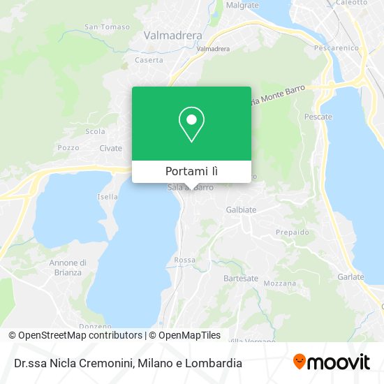 Mappa Dr.ssa Nicla Cremonini