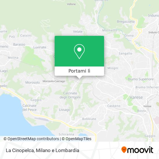Mappa La Cinopelca