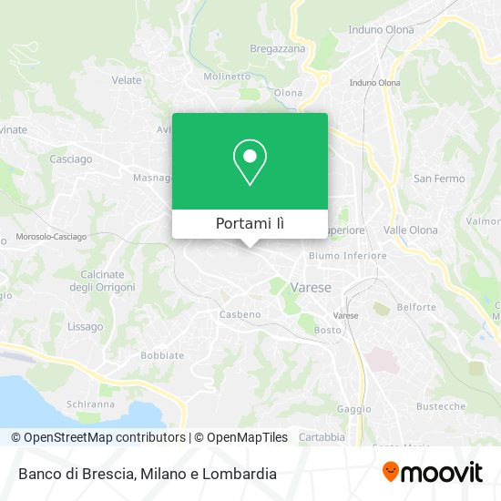 Mappa Banco di Brescia