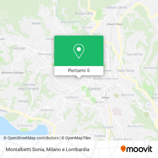 Mappa Montalbetti Sonia