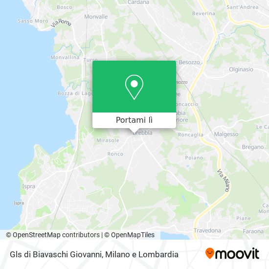 Mappa Gls di Biavaschi Giovanni