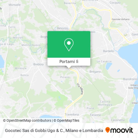 Mappa Gocotec Sas di Gobbi Ugo & C.