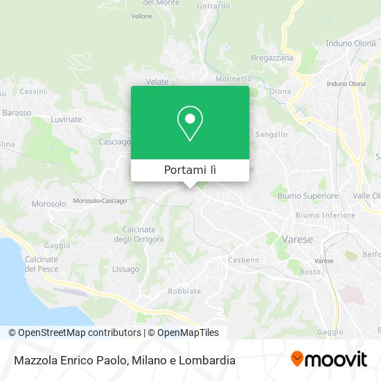 Mappa Mazzola Enrico Paolo