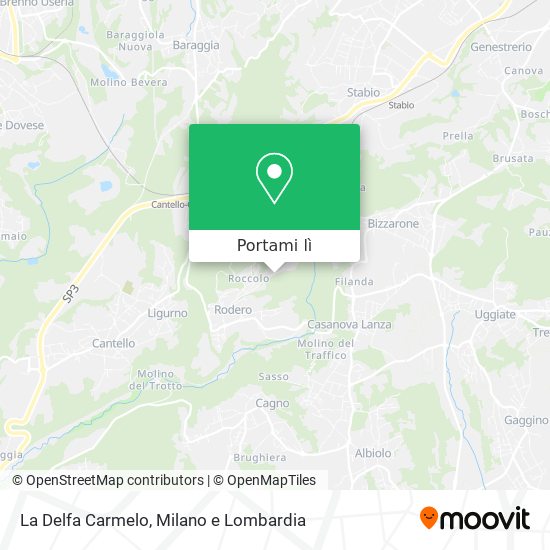 Mappa La Delfa Carmelo