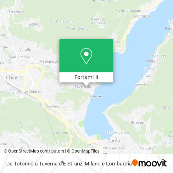 Mappa Da Totonno a Taverna d'È Strunz