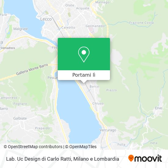 Mappa Lab. Uc Design di Carlo Ratti