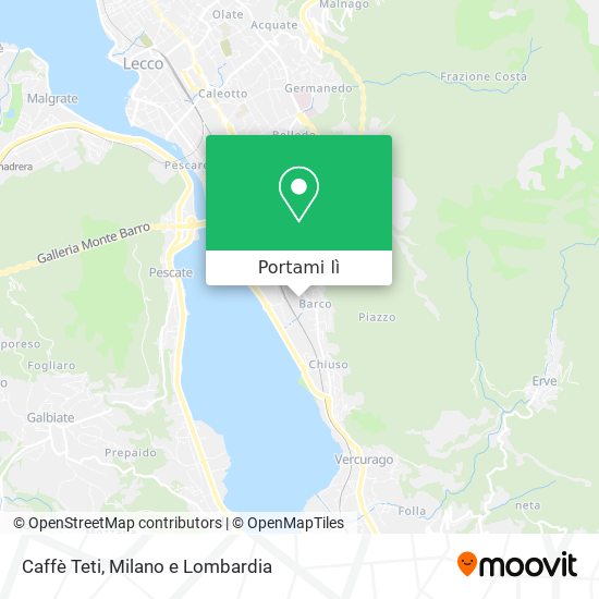 Mappa Caffè Teti