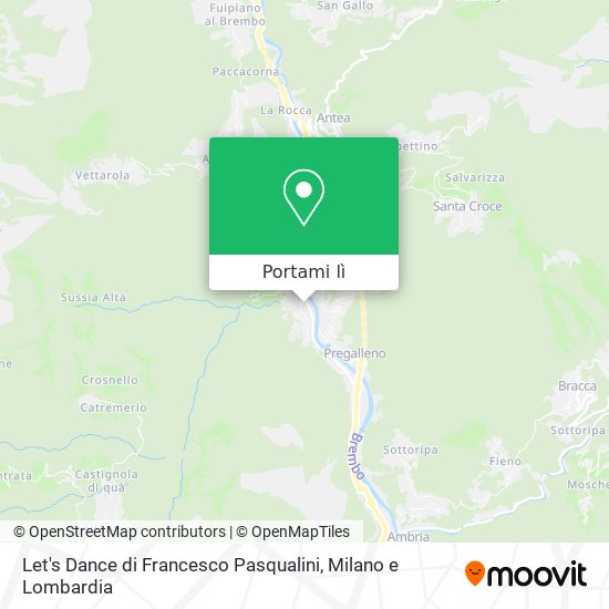 Mappa Let's Dance di Francesco Pasqualini