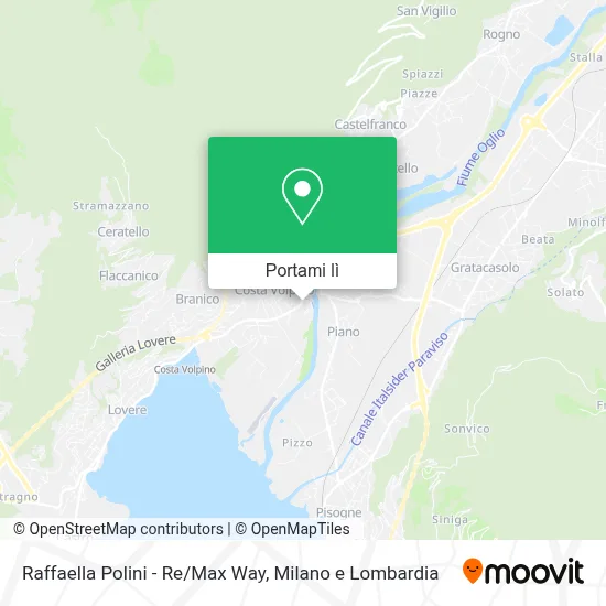 Mappa Raffaella Polini - Re/Max Way