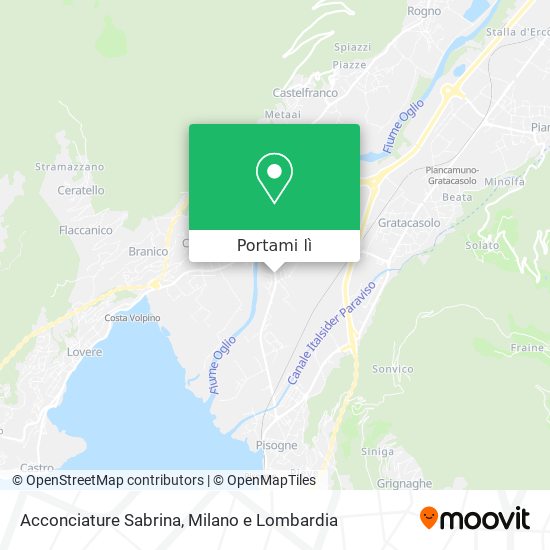 Mappa Acconciature Sabrina