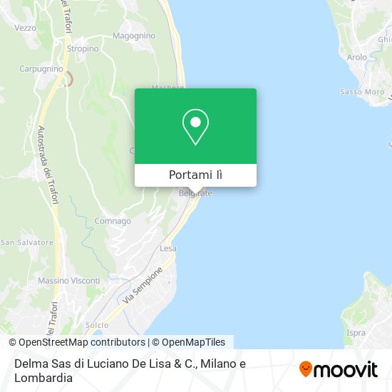 Mappa Delma Sas di Luciano De Lisa & C.