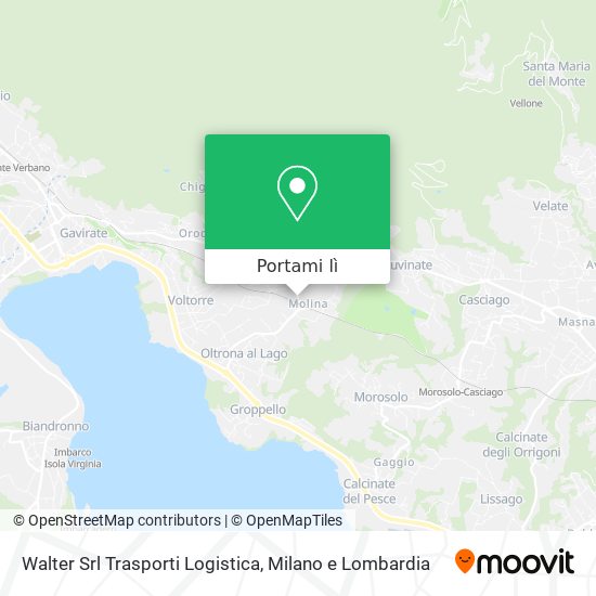 Mappa Walter Srl Trasporti Logistica