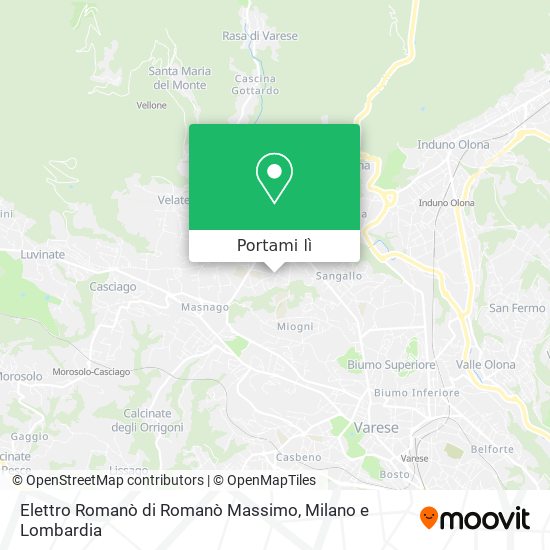 Mappa Elettro Romanò di Romanò Massimo