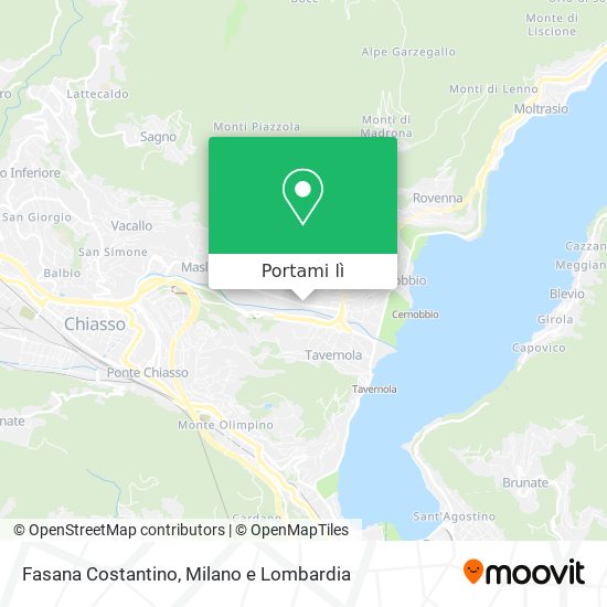 Mappa Fasana Costantino