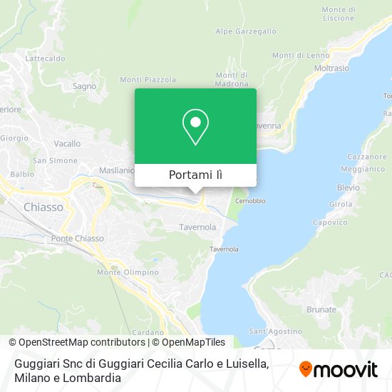 Mappa Guggiari Snc di Guggiari Cecilia Carlo e Luisella