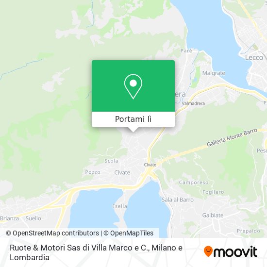 Mappa Ruote & Motori Sas di Villa Marco e C.