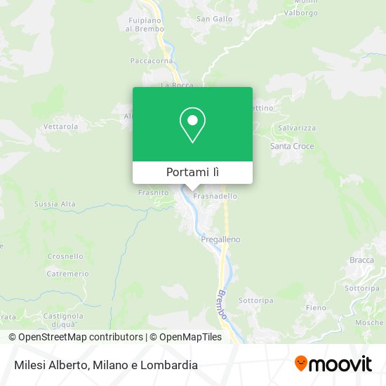 Mappa Milesi Alberto