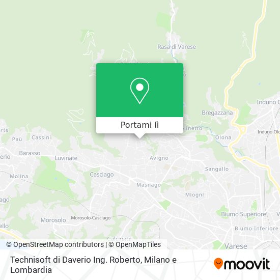 Mappa Technisoft di Daverio Ing. Roberto
