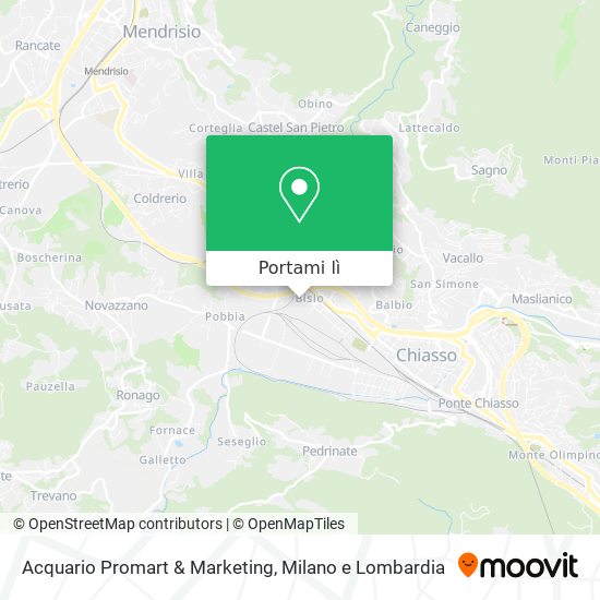 Mappa Acquario Promart & Marketing