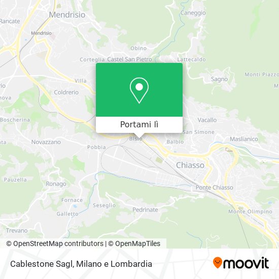 Mappa Cablestone Sagl