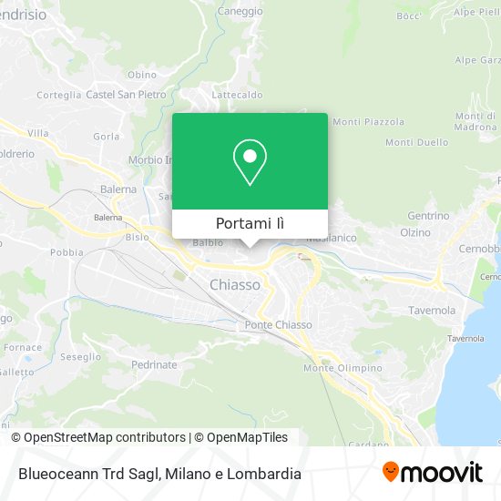 Mappa Blueoceann Trd Sagl