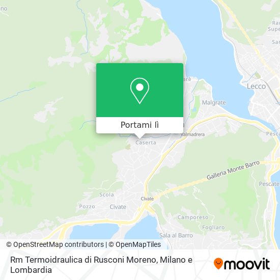 Mappa Rm Termoidraulica di Rusconi Moreno