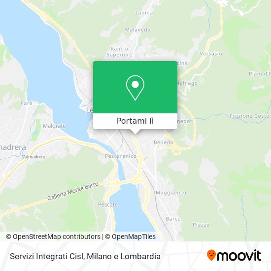 Mappa Servizi Integrati Cisl