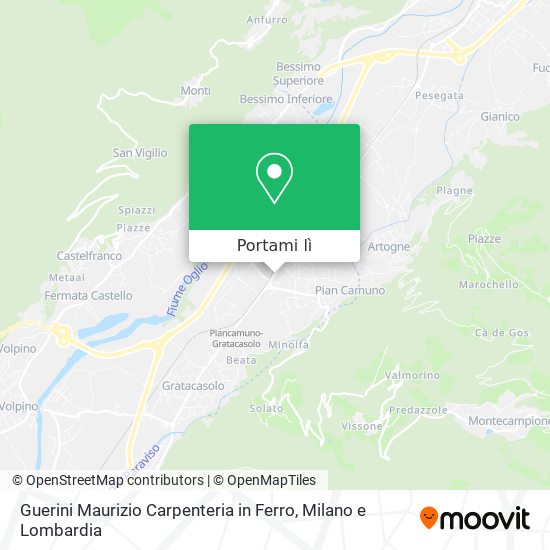 Mappa Guerini Maurizio Carpenteria in Ferro