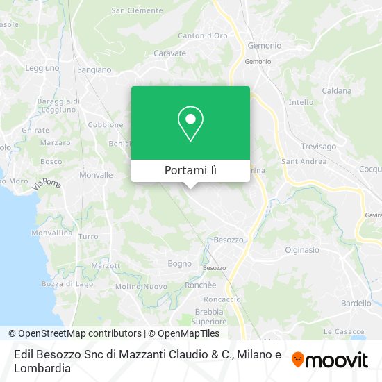 Mappa Edil Besozzo Snc di Mazzanti Claudio & C.