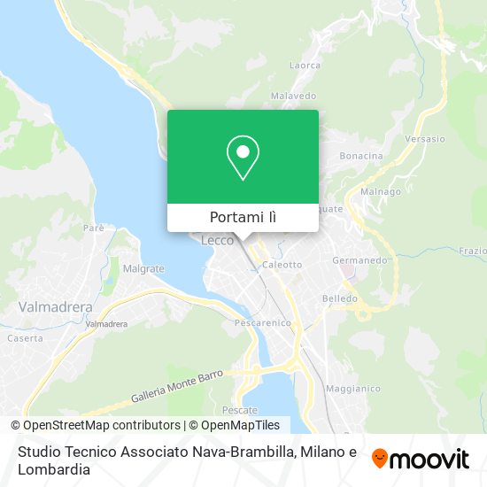 Mappa Studio Tecnico Associato Nava-Brambilla