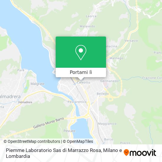 Mappa Piemme Laboratorio Sas di Marrazzo Rosa
