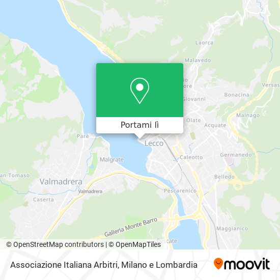 Mappa Associazione Italiana Arbitri