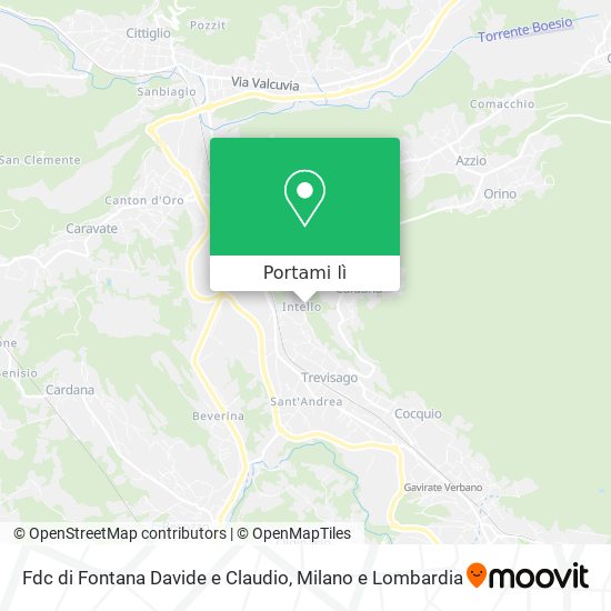 Mappa Fdc di Fontana Davide e Claudio