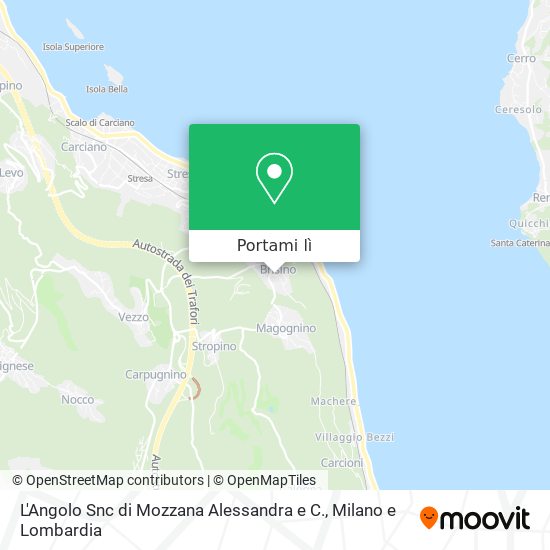 Mappa L'Angolo Snc di Mozzana Alessandra e C.