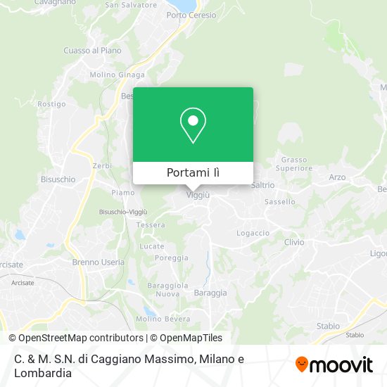 Mappa C. & M. S.N. di Caggiano Massimo