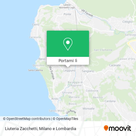 Mappa Liuteria Zacchetti