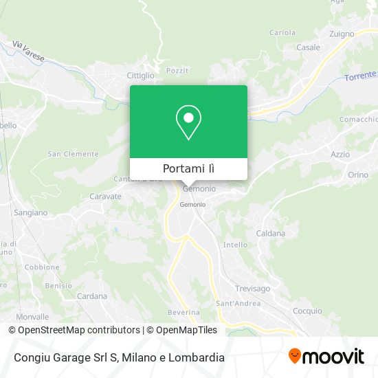 Mappa Congiu Garage Srl S