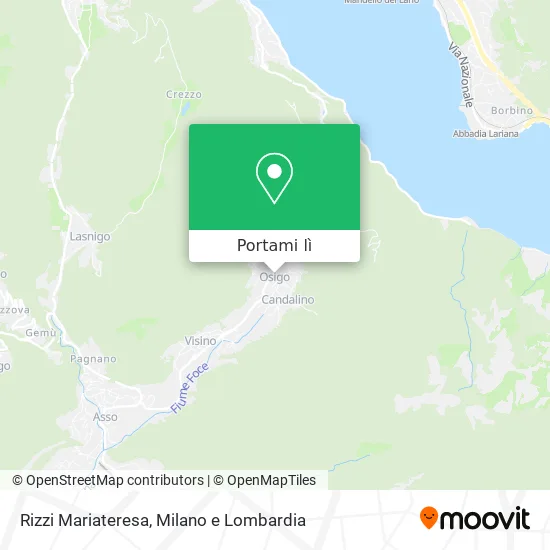 Mappa Rizzi Mariateresa