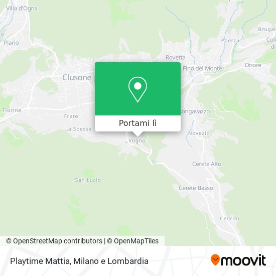 Mappa Playtime Mattia
